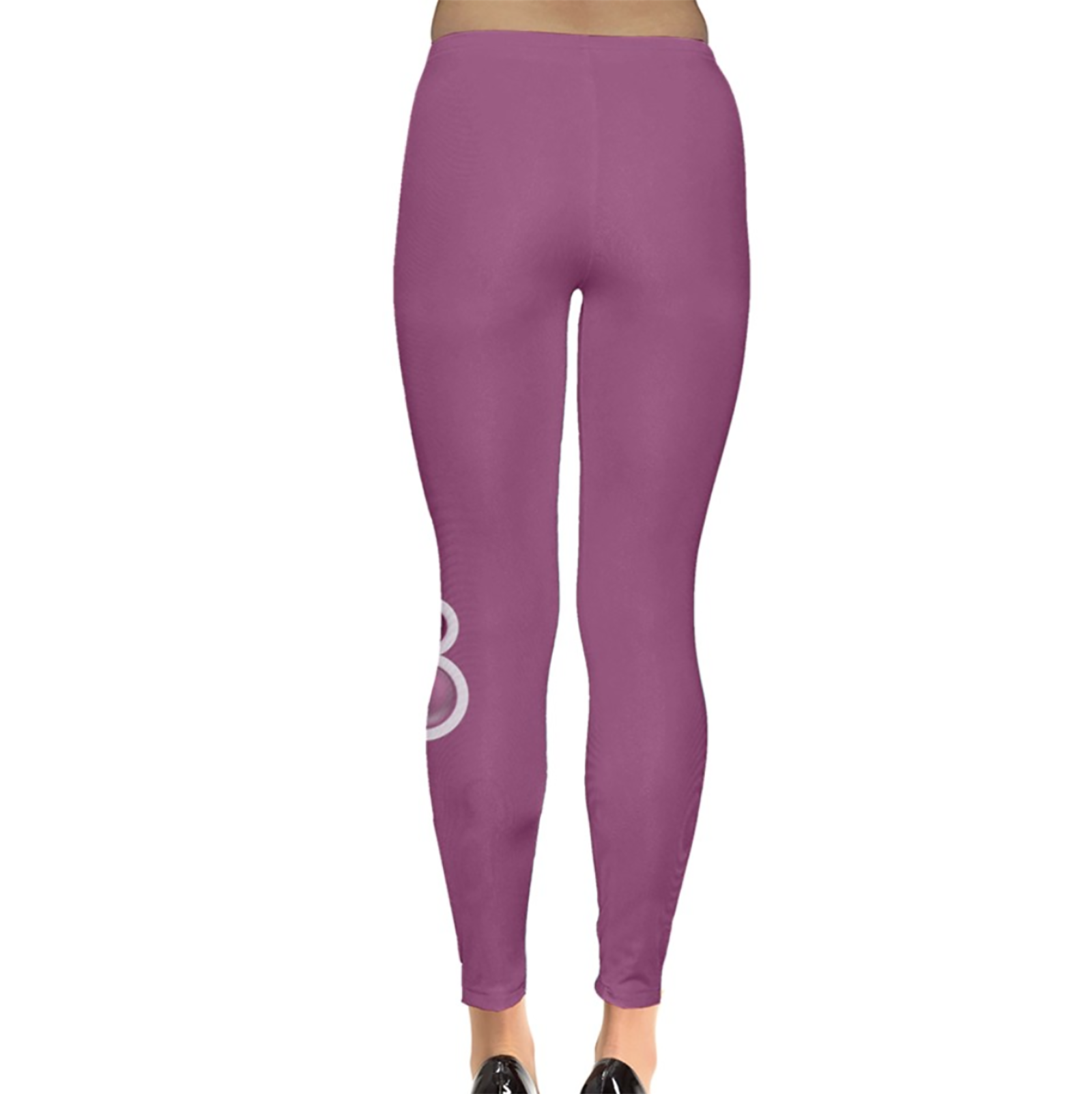 Charmed Leggings (Pink Solid w/Love Potion)