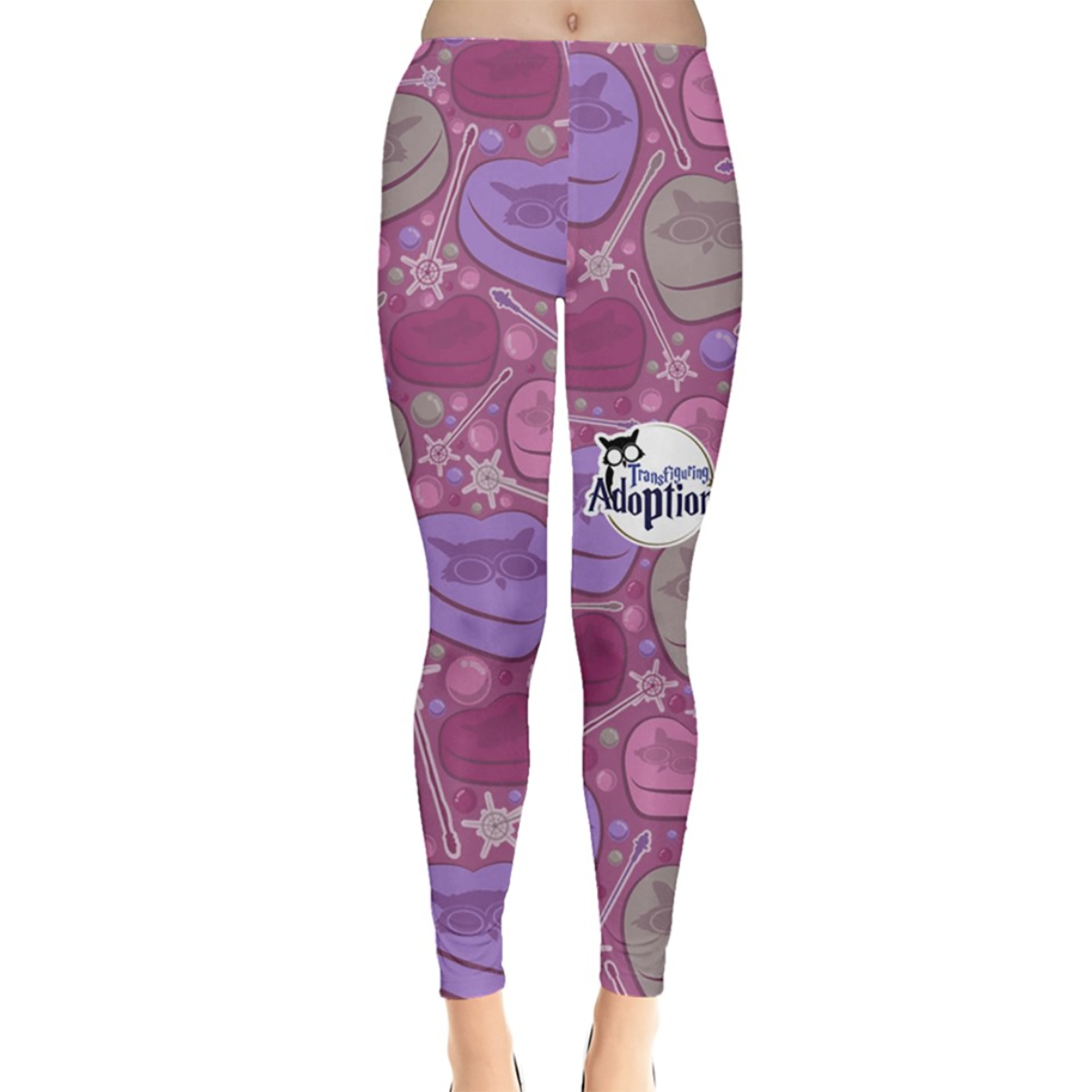 Charmed Leggings (Pink Patterned)