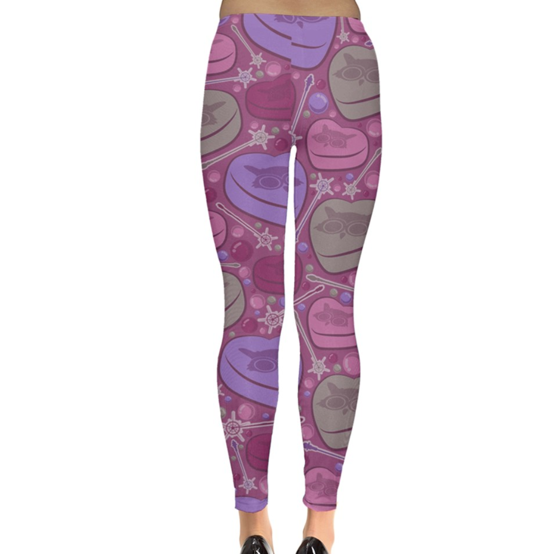 Charmed Leggings (Pink Patterned)