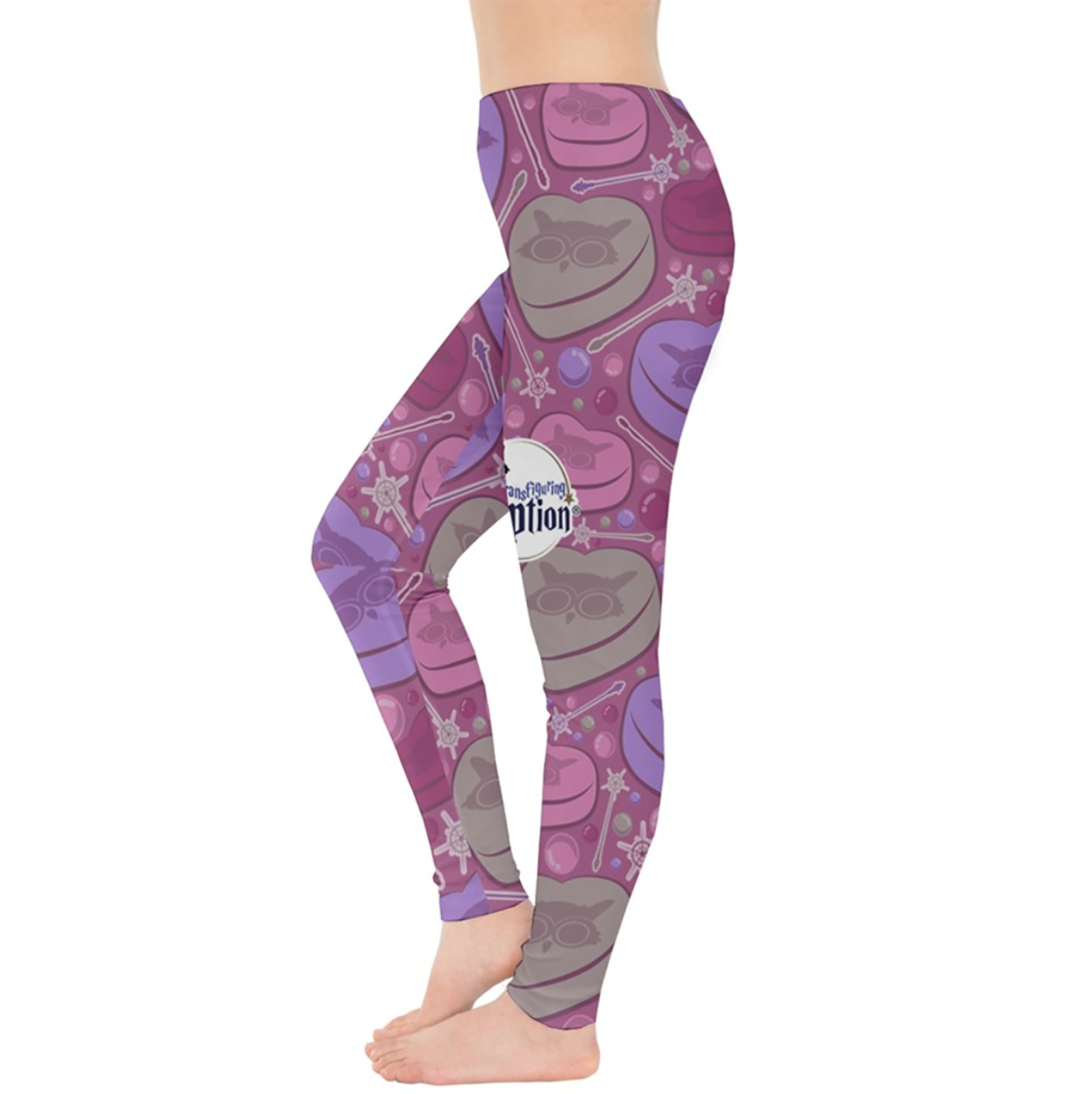 Charmed Leggings (Pink Patterned)