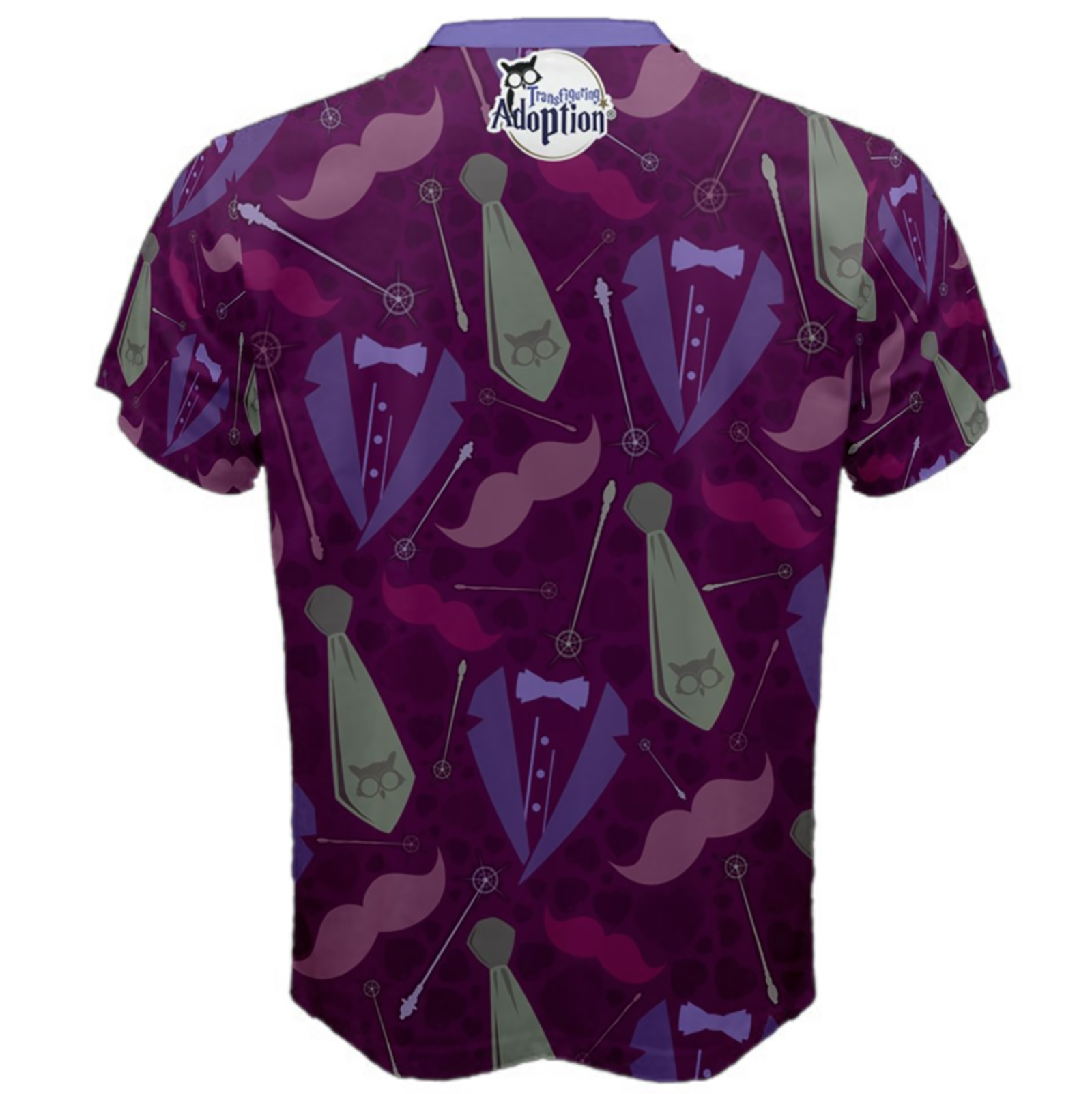 Charming Men's Cotton Tee (Patterned)