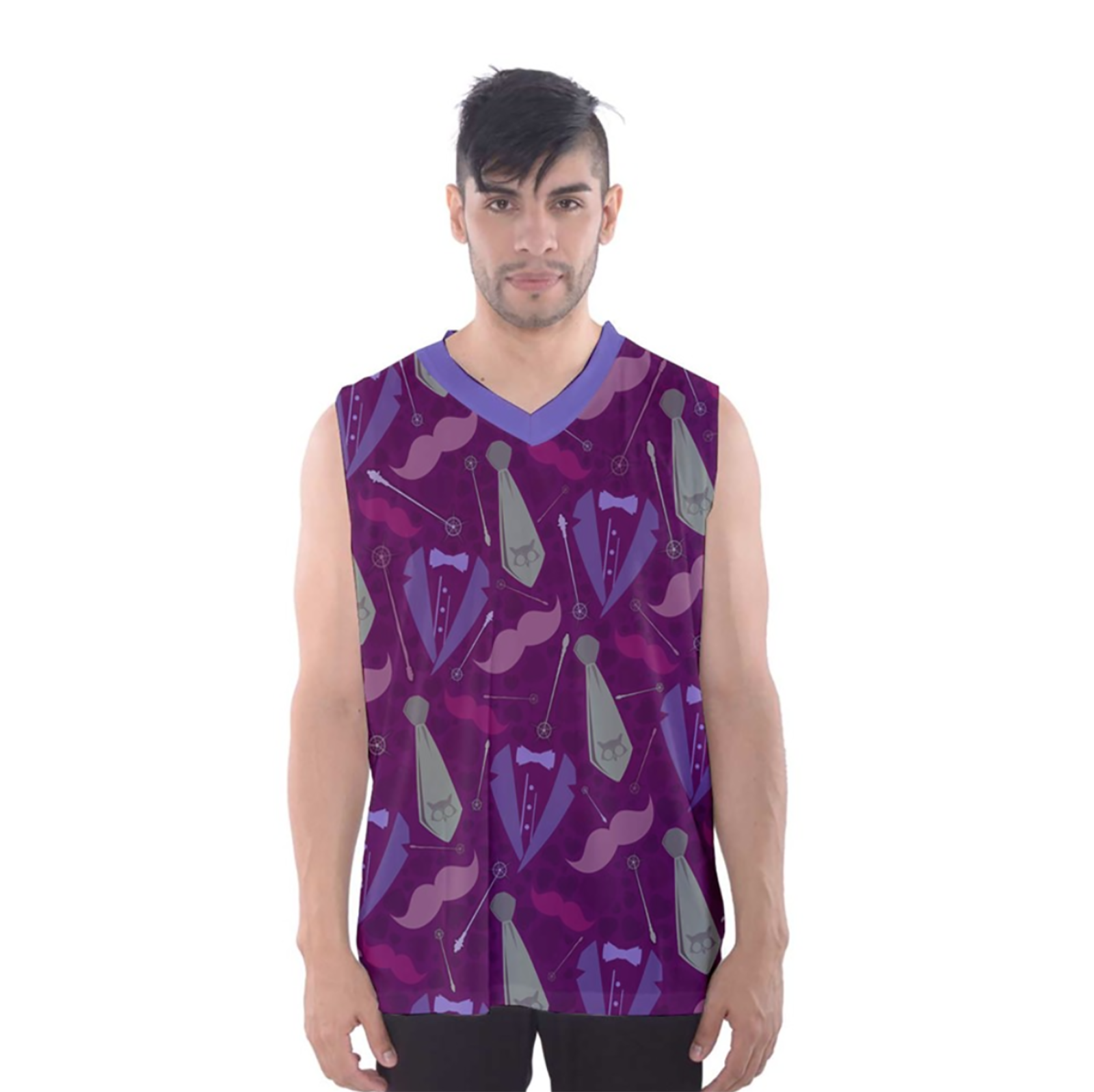 Charming Men's Tank Top (Patterned)