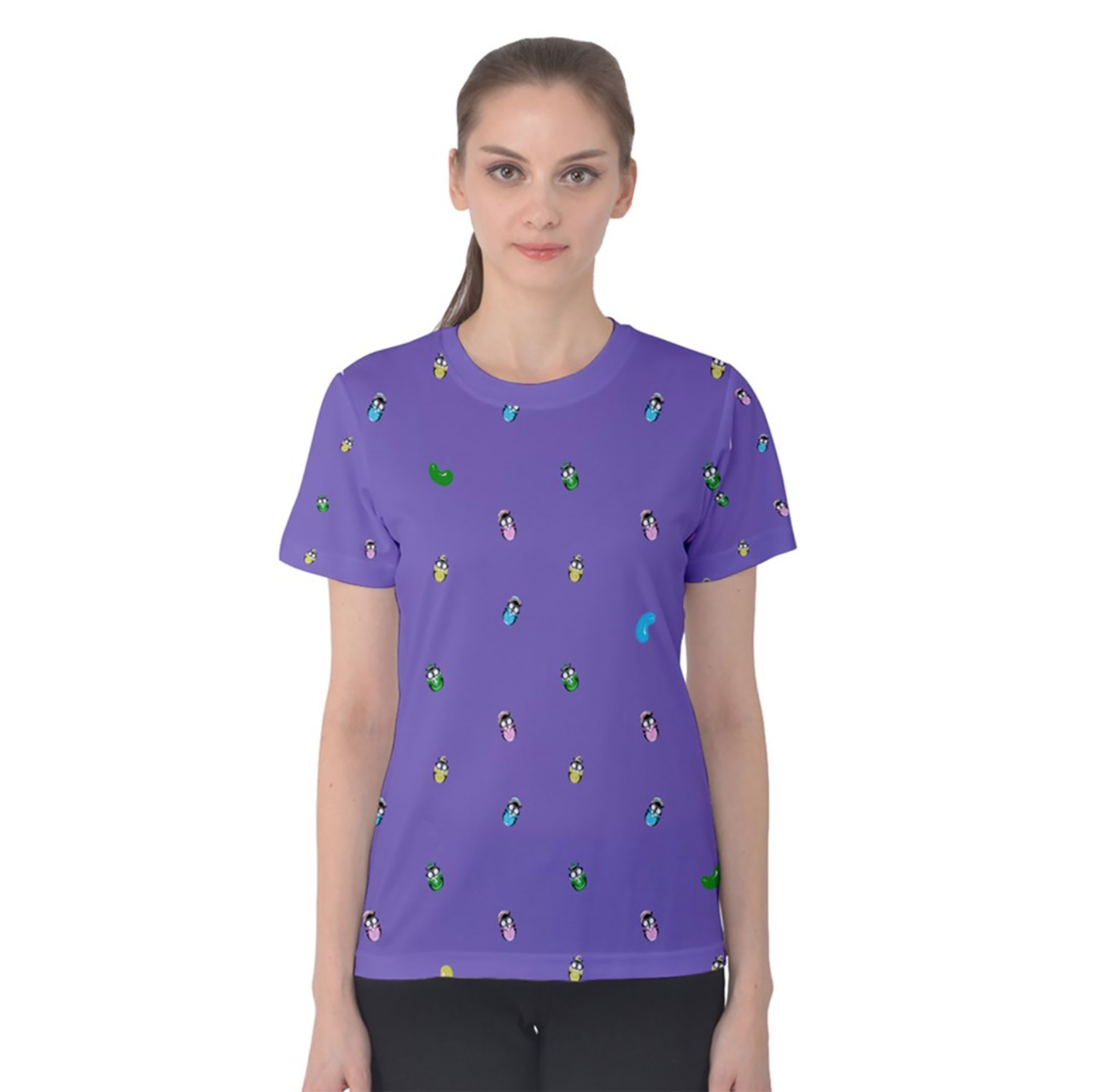Easter Egg Women's Cotton Tee (Small Pattern)