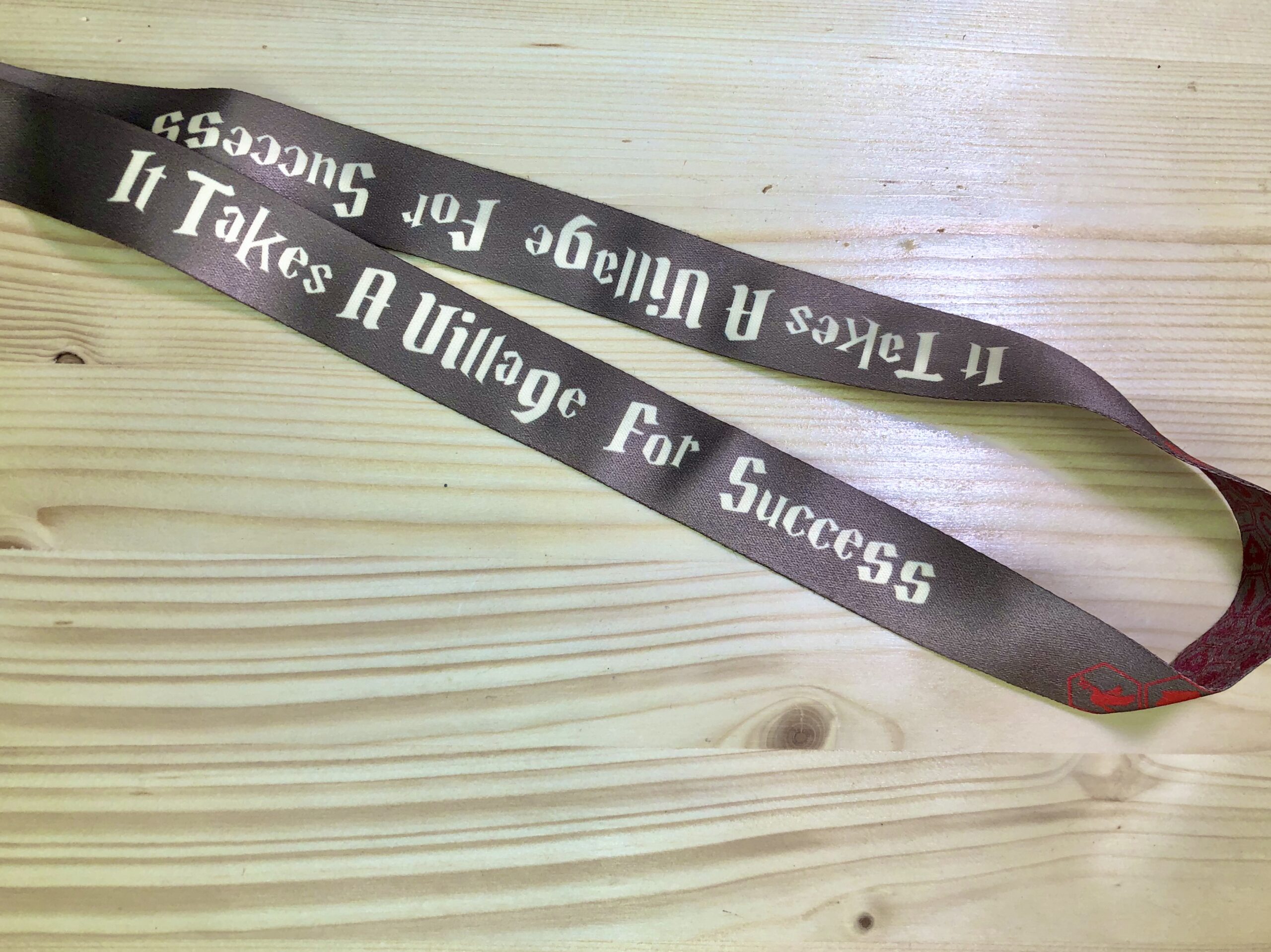 "It Takes A Village For Success" Lanyard